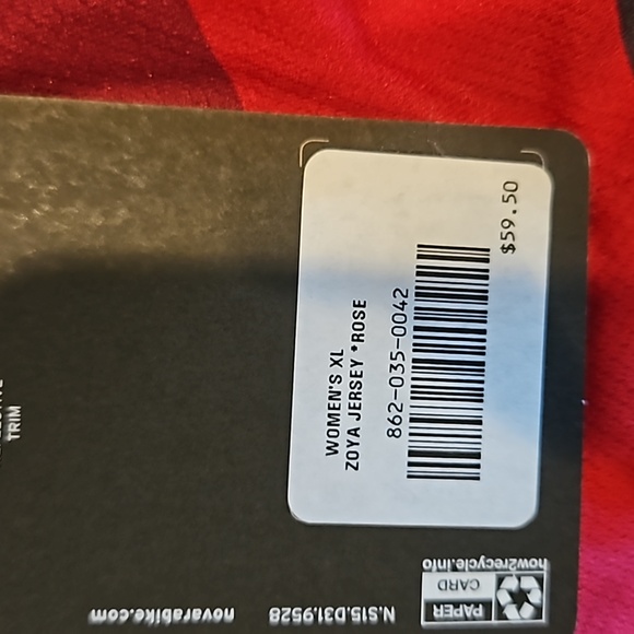 NOVARA ZOYA JERSEY ROSE SIZE XL MULTI COLOR CYCLING CLOTHING - Picture 10 of 11